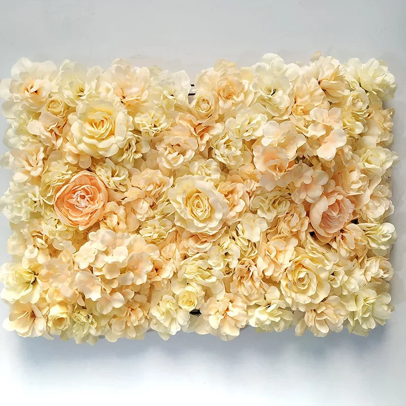 Mur de Roses Artificielles Mariage — vue 16