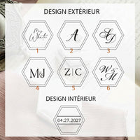 Boîte Alliance Velours Personnalisée — vue 4