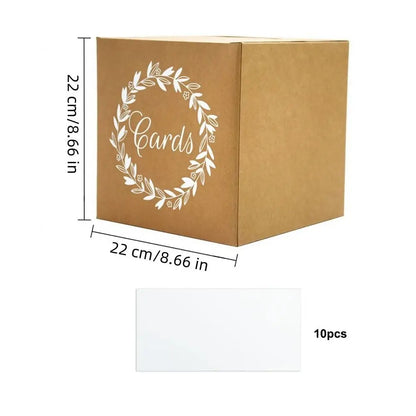 Urne mariage boîte à cartes élégante