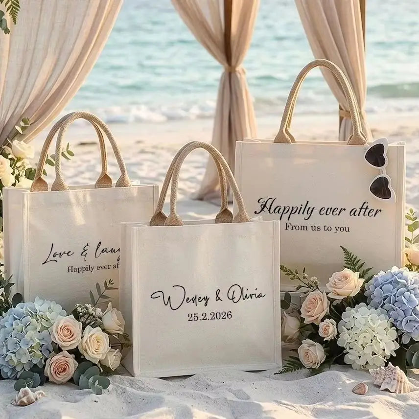 Sac Cabas Toile Demoiselle d'Honneur