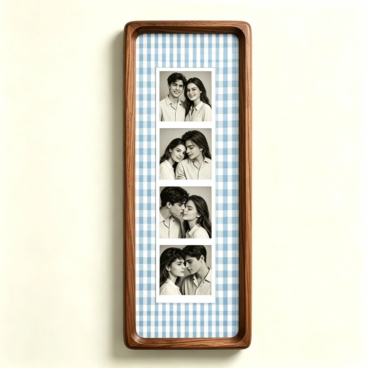Cadre Photo Mariage Photobooth en Noyer — vue 16