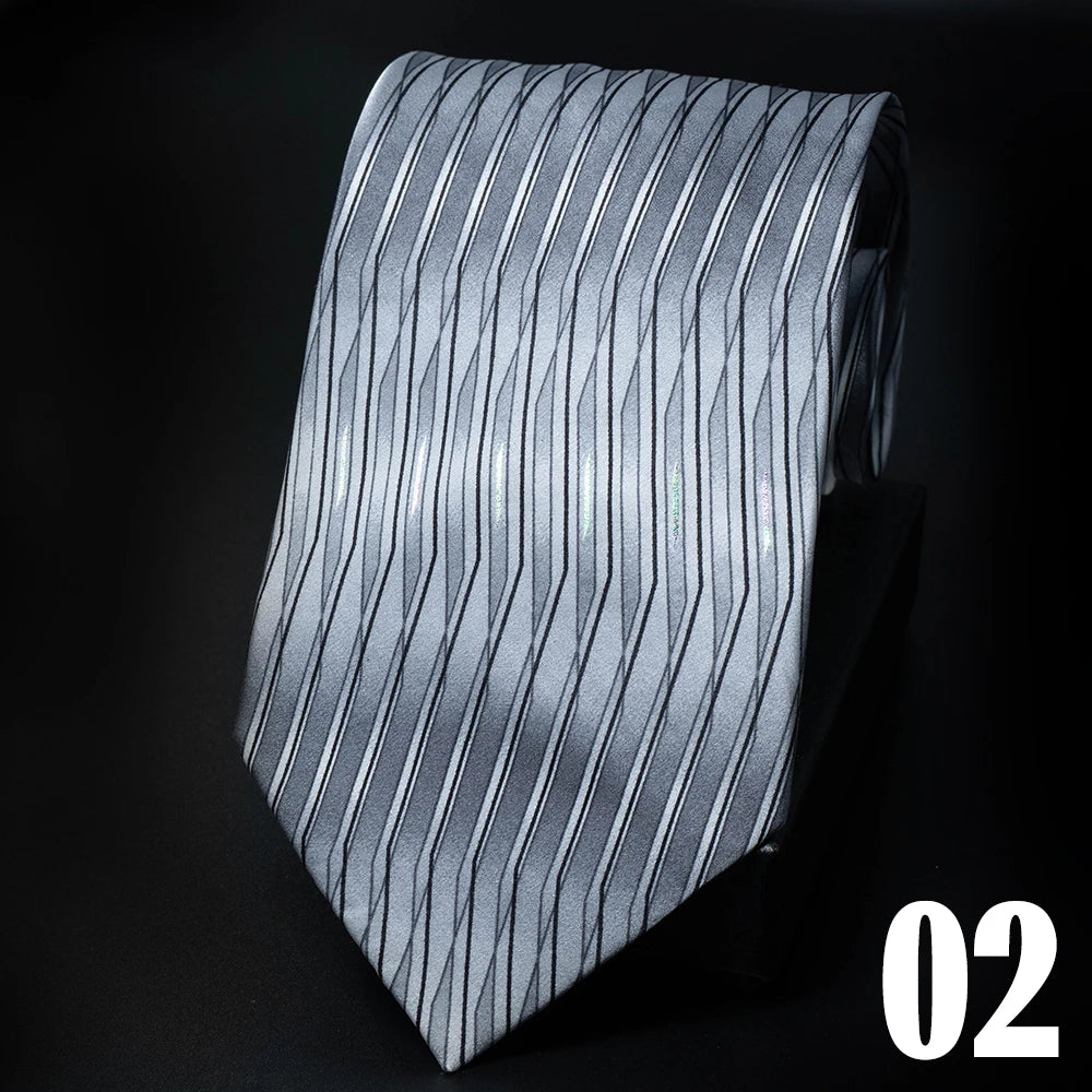 Cravate mariage homme soie 10 cm — vue 33