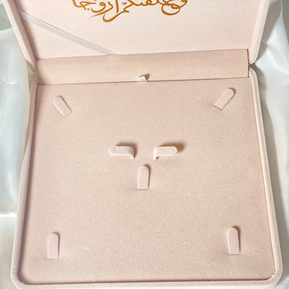 Boîte à Bijoux Velours Personnalisée — vue 4