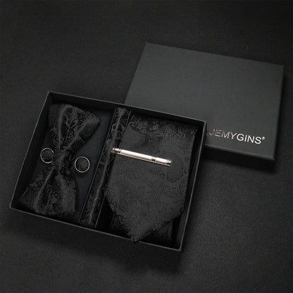 Coffret Cravate Mariage Motif Cachemire