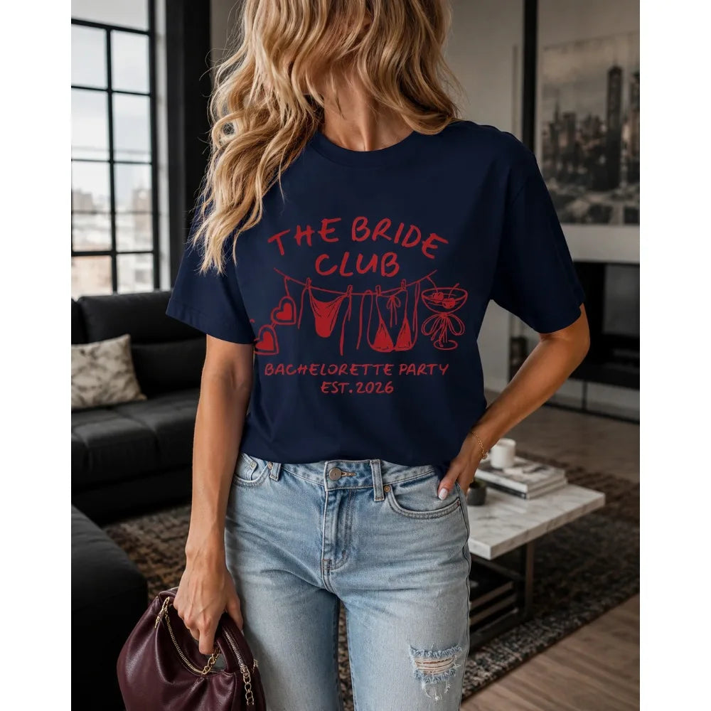 T-shirt EVJF The Bride Club 2026