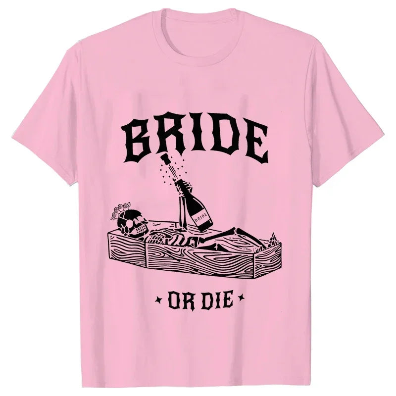 T-shirt EVJF Halloween Bride or Die