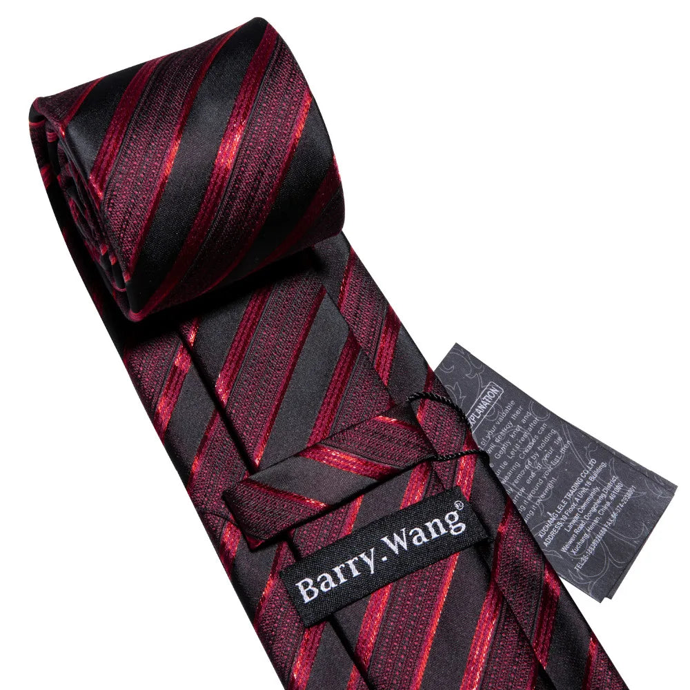 Cravate Mariage Homme Pochette et Manchettes — vue 5