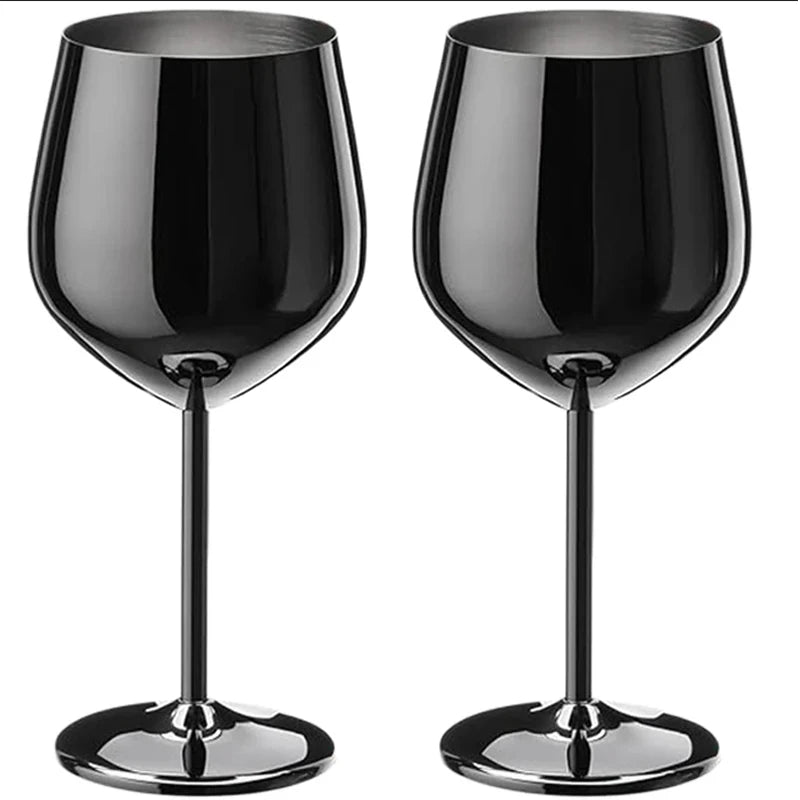 Verre à Vin Mariage en Inox 500 ml