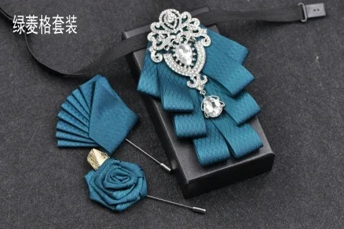 Nœud papillon mariage rubans style anglais — vue 17