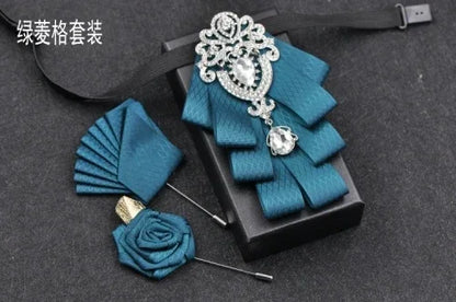 Nœud papillon mariage rubans style anglais — vue 17