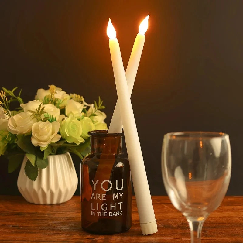 Bougies LED Mariage Lot de 6