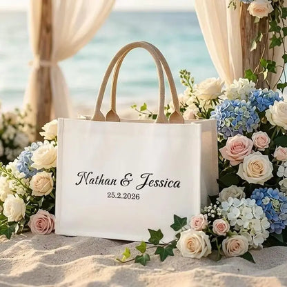 Sac Cabas Toile Demoiselle d'Honneur