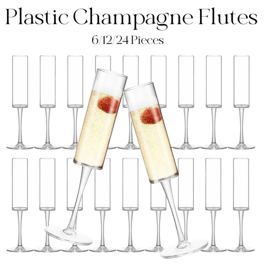 Flûtes à Champagne Mariage Incassables
