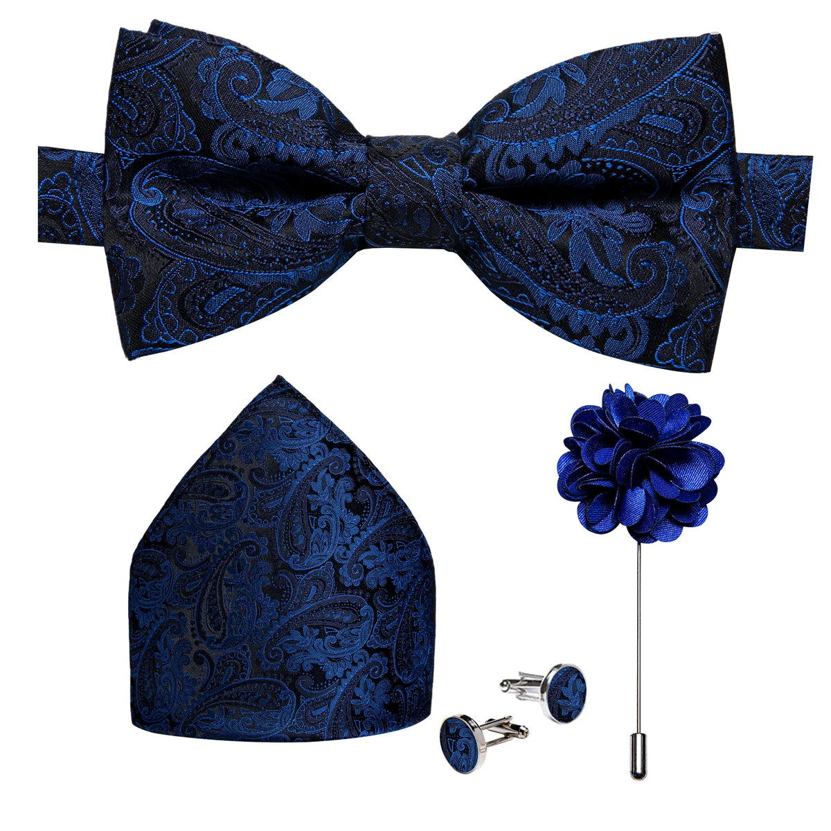 Nœud papillon mariage homme 4 pièces — vue 54