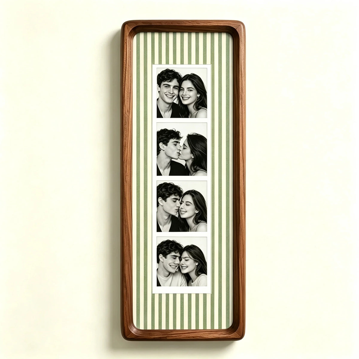 Cadre Photo Mariage Photobooth en Noyer — vue 12