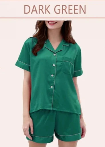 Pyjama Satin Assorti Demoiselles d'Honneur