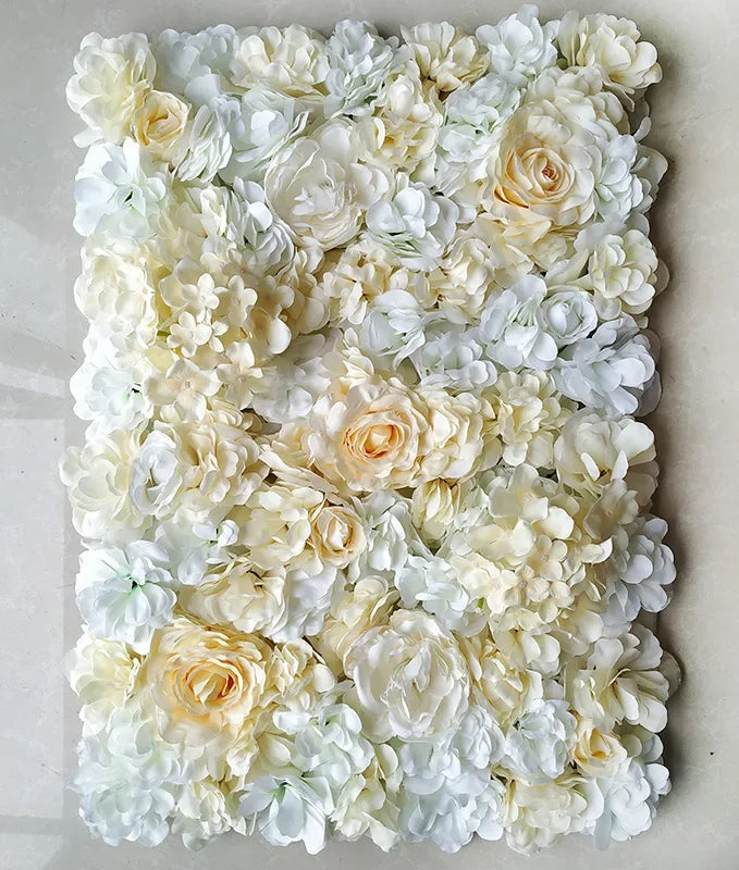Mur de Roses Artificielles Mariage — vue 18