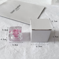 Écrin bague rose éternelle acrylique — vue 4
