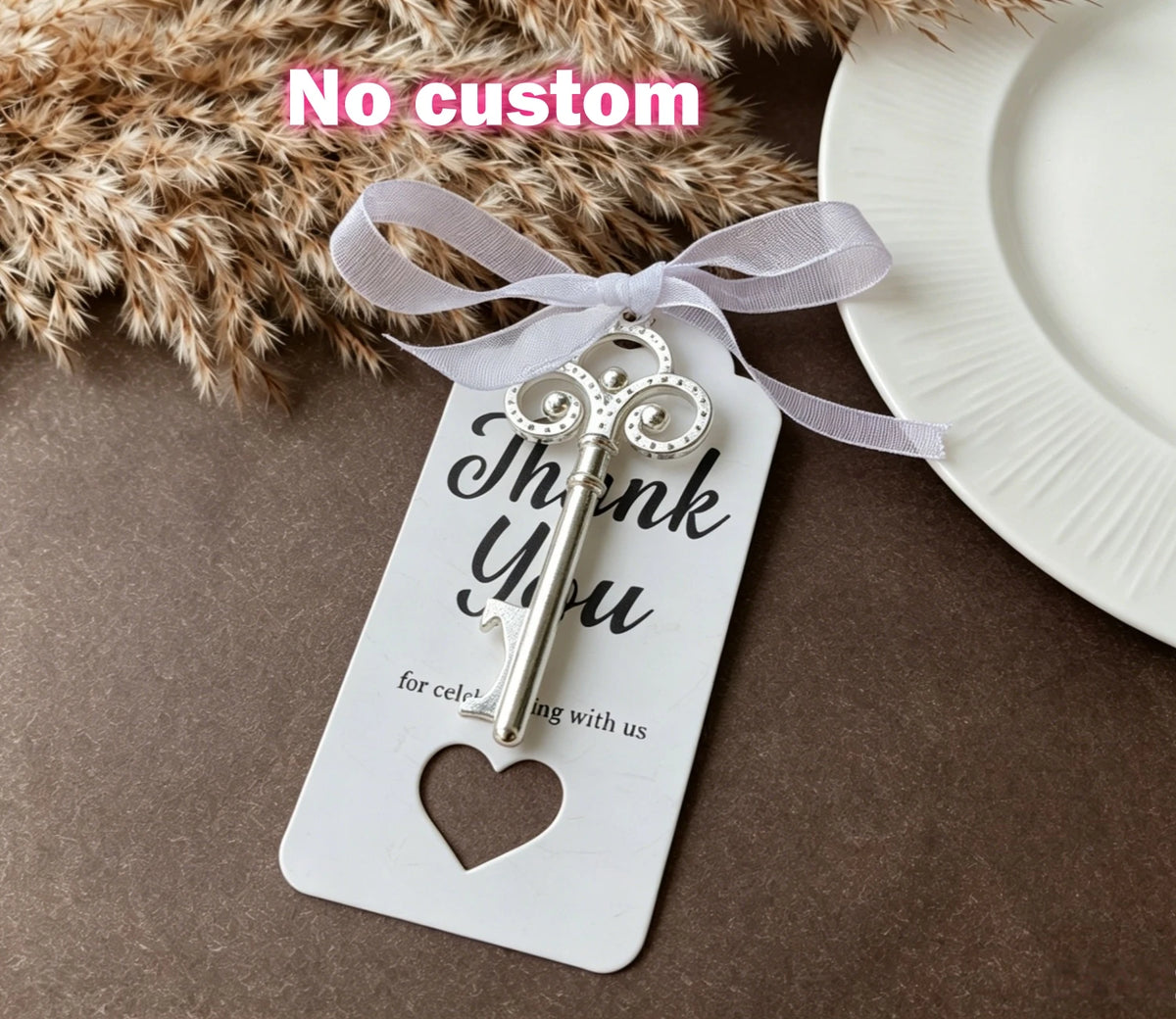 Cadeau invité mariage clé décapsuleur — vue 11