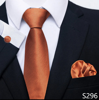 Coffret cravate mariage homme et pochette
