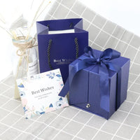 Coffret bague rose éternelle avec sac — vue 6