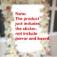 Plan de Table Mariage Stickers Miroir