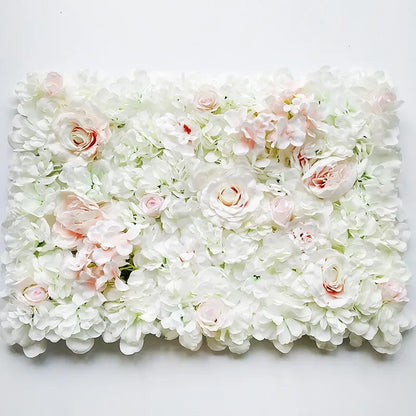 Mur de Roses Artificielles Mariage — vue 20