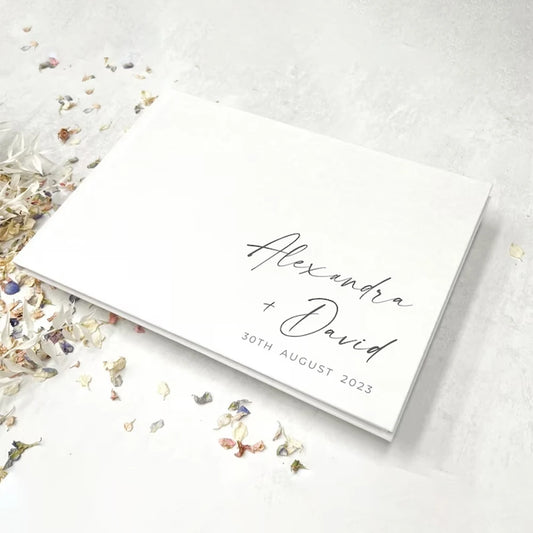 Livre d'Or Mariage Chic Monsieur et Madame