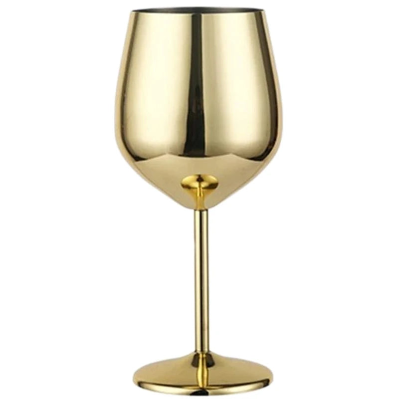 Verre à Vin Mariage en Inox 500 ml