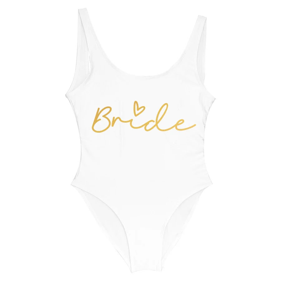 Maillot de bain EVJF Team Bride
