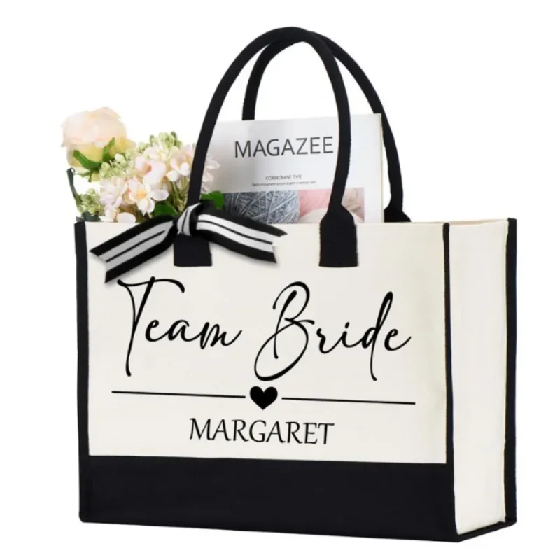 Tote bag EVJF personnalisé au prénom