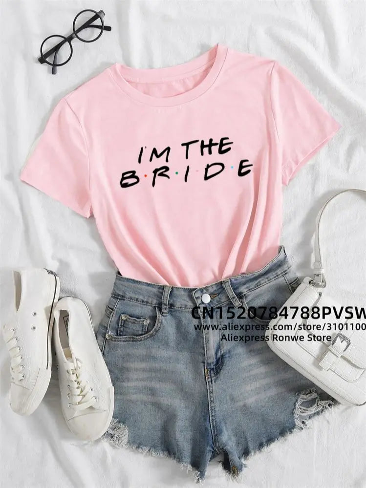 T-shirt EVJF mariée I'm The Bride