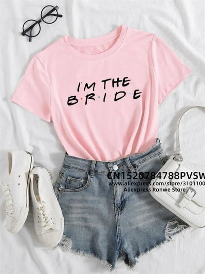 T-shirt EVJF mariée I'm The Bride