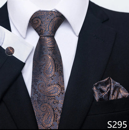 Coffret cravate mariage homme et pochette