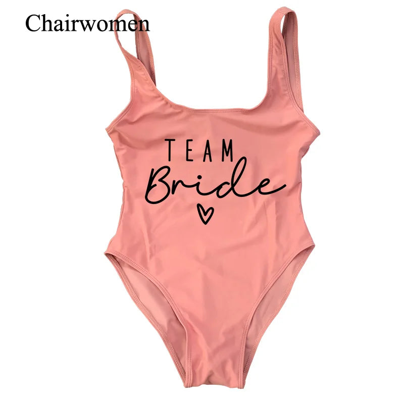 Maillot de bain EVJF Team Bride