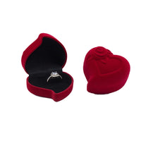 Écrin bague cœur rose en relief — vue 7