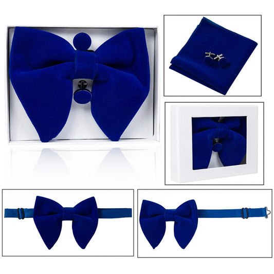 Nœud Papillon Velours Mariage Coffret