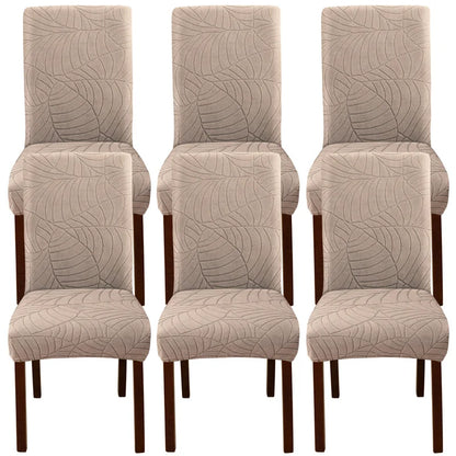 Housse de Chaise Mariage Extensible Jacquard