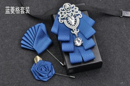 Nœud papillon mariage rubans style anglais — vue 26