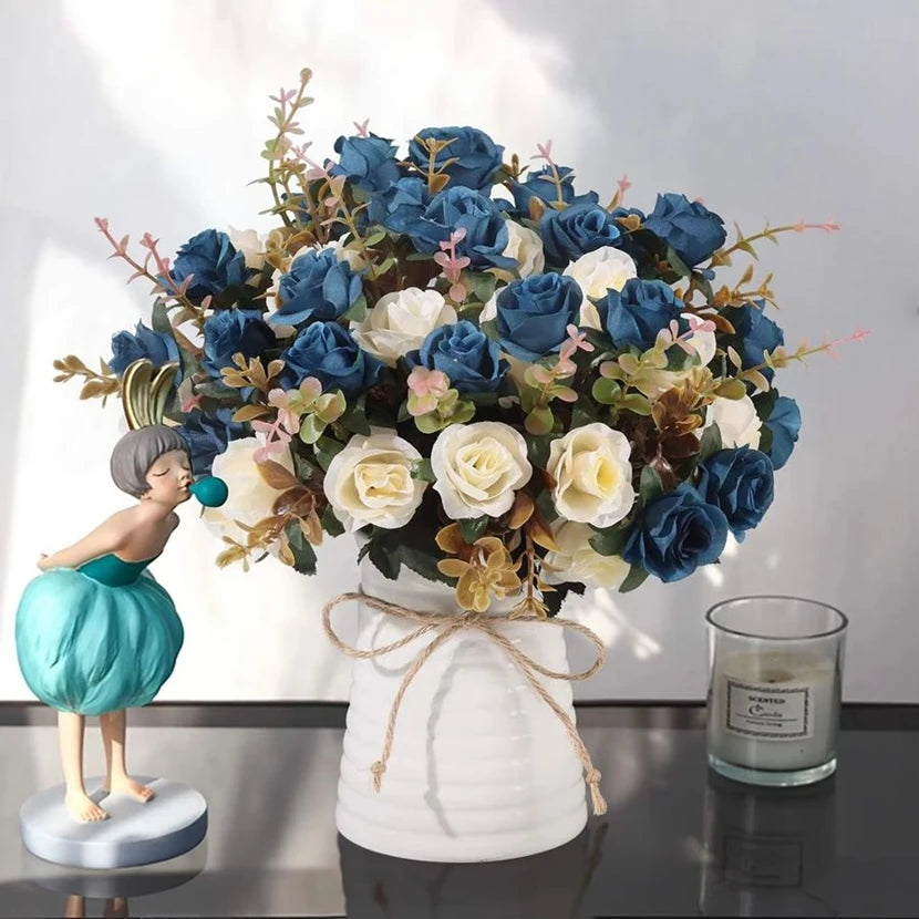 Bouquet de Fleurs Artificielles Mariage en Soie