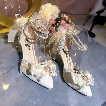 Escarpins Blancs de Mariée
