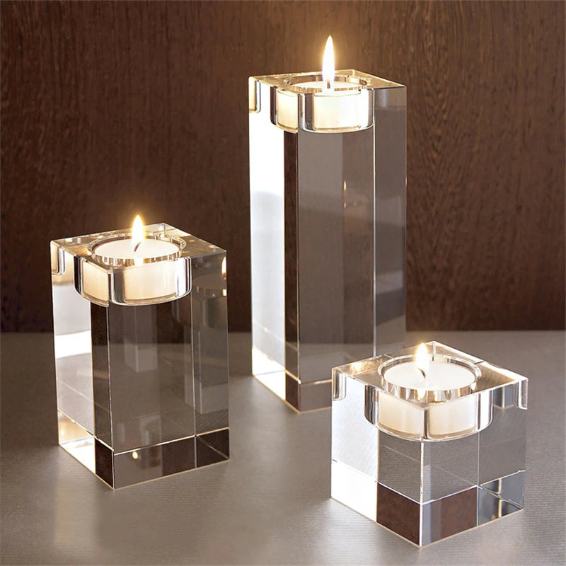 Bougeoir Cristal K9 Mariage