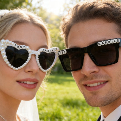 Lunettes Photobooth Mariage à Perles — vue 4