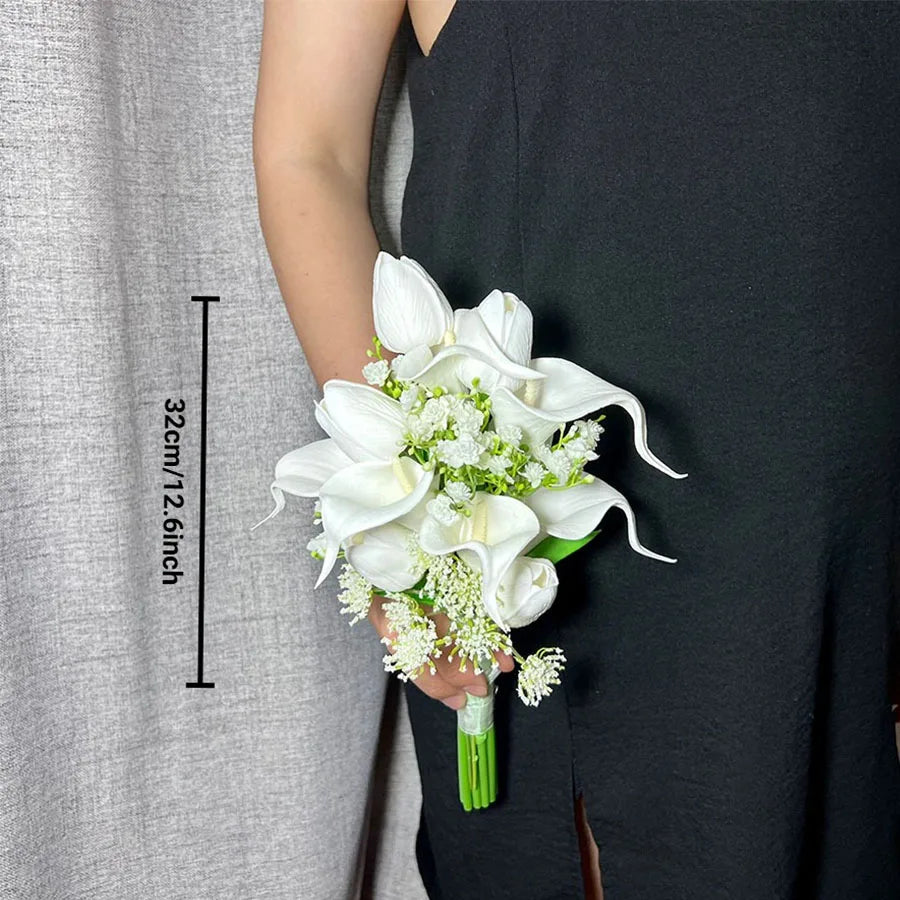 Bouquet Callas Fleurs Artificielles Mariage