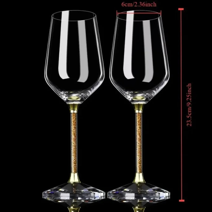 Verres à Vin en Cristal Mariage