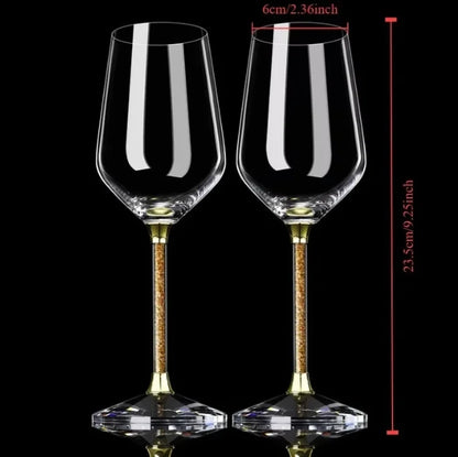 Verres à Vin en Cristal Mariage