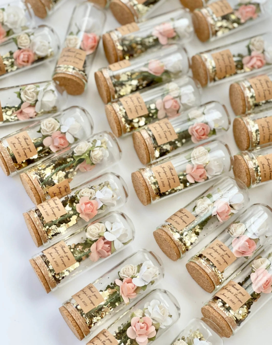 Mini cloche verre cadeau invité mariage — vue 6