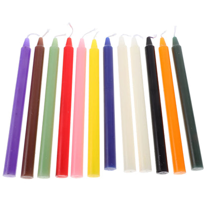 Bougies Chandelle Multicolores Mariage