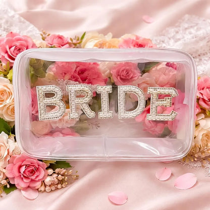 Trousse de Toilette Mariage Perlée