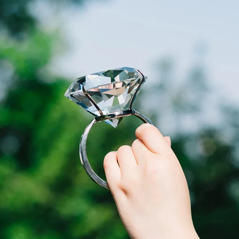 Grande Bague Décorative Mariage